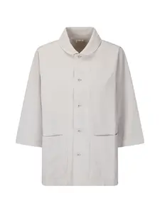 Жакет с карманами и воротником Питера Пэна Labo Art, бежевый