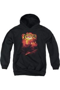 Толстовка с капюшоном Balrog для подростков по мотивам "Властелина Колец" Gildan, черный