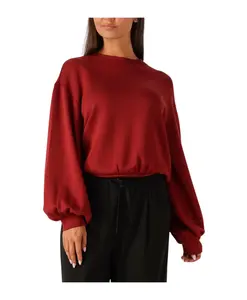 Красная толстовка для осеннего стиля Moss Copenhagen, красный