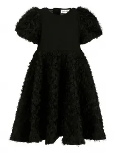 Платье с фактурными рукавами-буфами Molo, черный