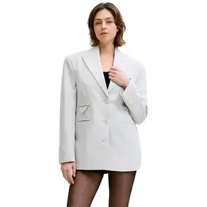 Блейзер Jack & Jones Fanni Mary Oversize JJXX, белый