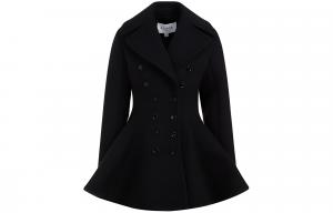 Alaia Женское черное пальто Black, Black