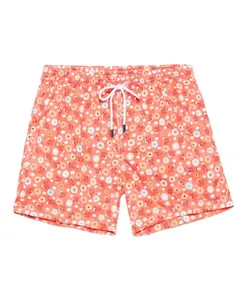 Плавки из полиэстера с боковыми карманами Barba, оранжевый