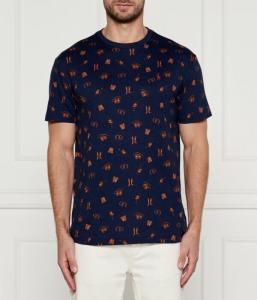 Футболка Polo Ralph Lauren с узором, синий