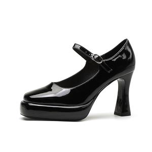 Туфли на высоком каблуке 9 см, женские YAFEI XUANYU, Black