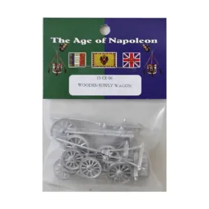 Вагон снабжения - деревянный, Age of Napoleon - Assorted - Equipment (15mm) (Blue Moon)