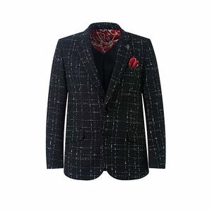 Детский блейзер slim fit windowpane Elie Balleh, Black