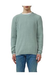 Вязаный свитер хлопок Qs, зеленый