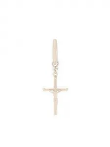 Серьга-кольцо с подвеской DOLCE & GABBANA, серебяный