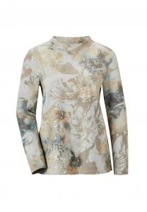 Топ с длинными рукавами GOLDNER, серый