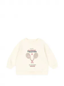 Свитшот Loupy Lou Konges Sløjd, бежевый