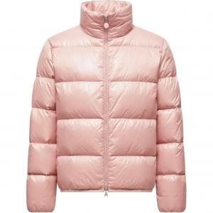 Moncler Толстовка с молнией и нашивкой логотипа, Pink