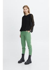 ICHI Блузка IHNALLA LS Loose fit in Black solid