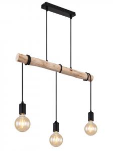 Подвесной светильник ГРЕГОР черного цвета Globo lighting