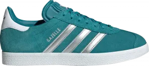 Кроссовки Wmns Gazelle 'Arctic Fusion Silver Metallic', зеленый