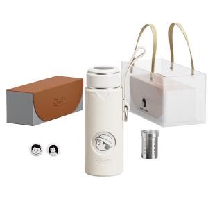 Термостаканы 316 Stainless Steel Liner White 480ml Zowoki, Jianyi Natural Style, белый Little Enlightenment