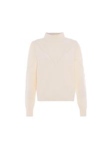 Женский свитер в цвете кремовый faina