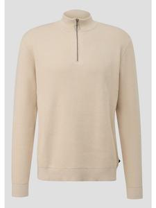 Вязаный свитер в цвете 8160_бежевый QS