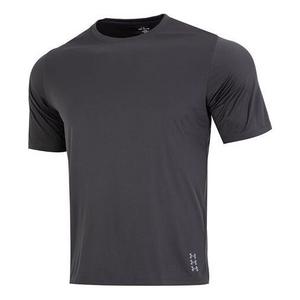 Футболка terrain t-shirt 'black grey' Under Armour, черный