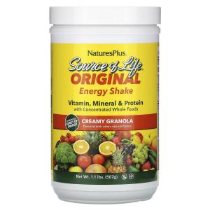 Мультивитаминная добавка NaturesPlus Source of Life Creamy Granola, 507 г