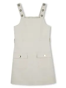 Платье с люверсами Michael Kors Kids, нейтральный