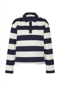 s.Oliver Свитшот в цвете Navy, Natural White