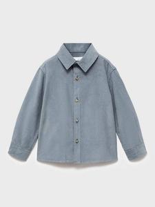 Детская футболка Coenb Pure Cotton с длинными рукавами Mango, Turquoise/Aqua