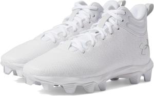 Бутсы Under Armour Spotlight 3 для мальчиков с резиновой подошвой, белый