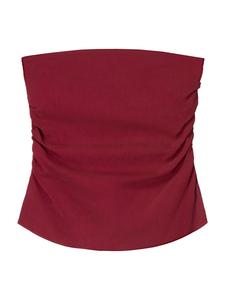 Топ Bershka, бургундия