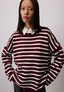 Джемпер Touché Privé STRIPED , Burgundy/Bordeaux