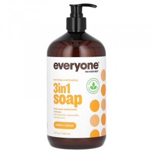 Everyone, мыло 3 в 1, кедр и цитрус, 946 мл (32 жидк. унции)