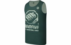 LiNing Badfive Баскетбольная майка Мужская Сосновая Зелень Инея, Сосновая Яшма Морозный Цветок Зеленый