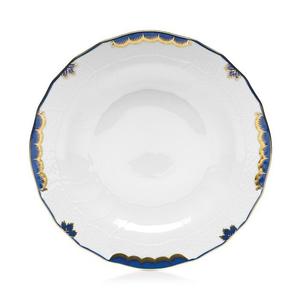 Десертная тарелка Херенд Принцесса Виктория Herend, синий