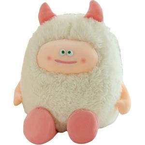 Милые необычные плюшевые куклы длинноволосых монстров высота 45cm/55cm/75cm XIWANTONG, белый