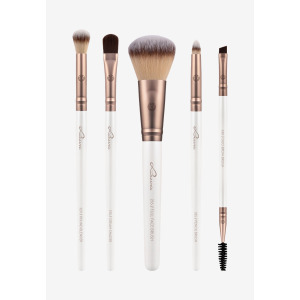 Набор кистей Daily Selection Luvia Cosmetics, цвет pearl white/coffee brown