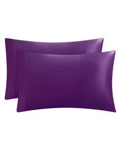 Комплект из двух атласных наволочек, стандартный размер. Juicy Couture, Purple