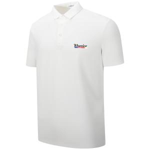 Футболка поло унисекс WARRIOR, сапфирово-синий