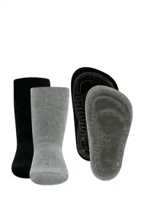Носки stopper 2erset uni Ewers, Schwarz Grau