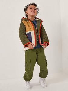 Детская куртка-флис с цветными блоками Monsoon, Multi