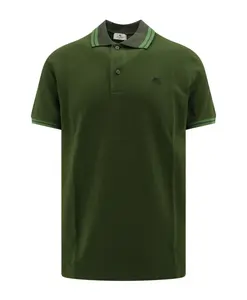 Рубашка-Поло Pegaso с вышивкой Etro, зеленый