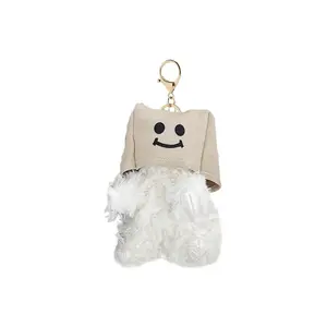 Маска социальной тревожности скралл плюшевый кулон West Highland Dolls высота 12см Sweet pillow house