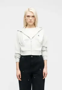 Ретро-Толстовка на молнии с графическим принтом chuck. Converse, Grey