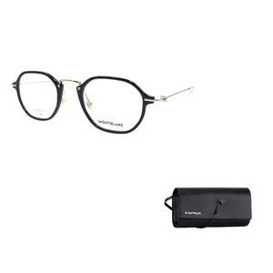 MONTBLANC Очки с круглой оправой, Black