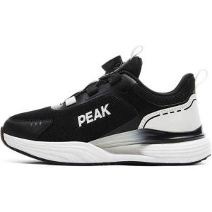 Кроссовки для бега с низким верхом, противоскользящие, износостойкие, для детей и подростков PEAK, черный/белый