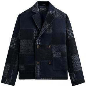 Пиджак Kith Patchwork Wool Raya Blazer, черный