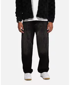 Мужские вельветовые брюки с эффектом стирки Xxiii, черный