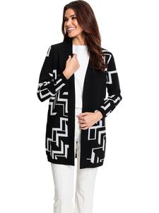 WITT WEIDEN Кардиган черно-белый
