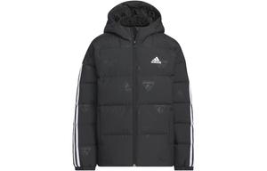 Детский пуховик Adidas, черный