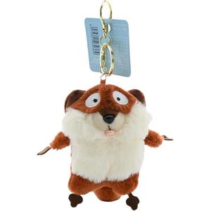 Восьмитонный слон Пищащая маленькая лиса куклы плюшевый кулон высота 9см Eight-tone elephant, коричневый