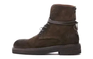 Женские ботильоны с круглым носком и шнуровкой Marsèll, Gray